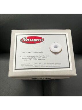 Midwest of Cannon Falls Life Savers Mint Candy Porcelain Hinged Box
